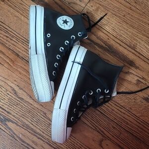 Converse Classic Black and White High-Tops